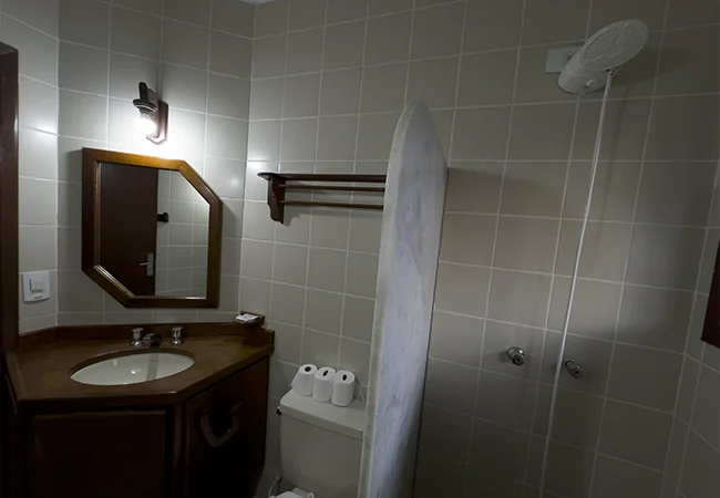 Quarto confortável para até 5 pessoas com excelente custo benefício no hotel fazenda campo limpo.